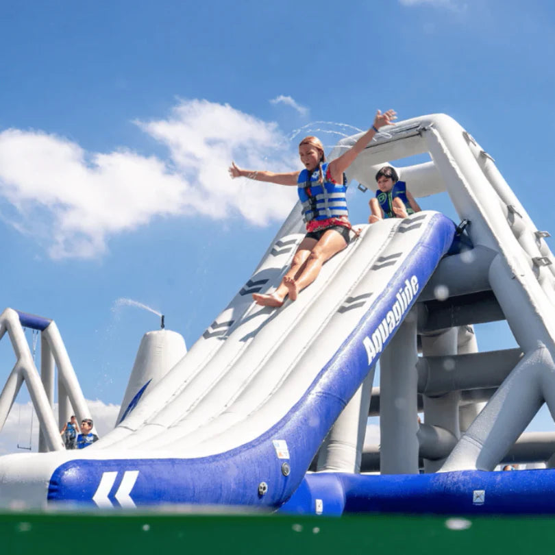 Aquaglide Jungle Joe 2 TR Inflatable Pyramid Water Park