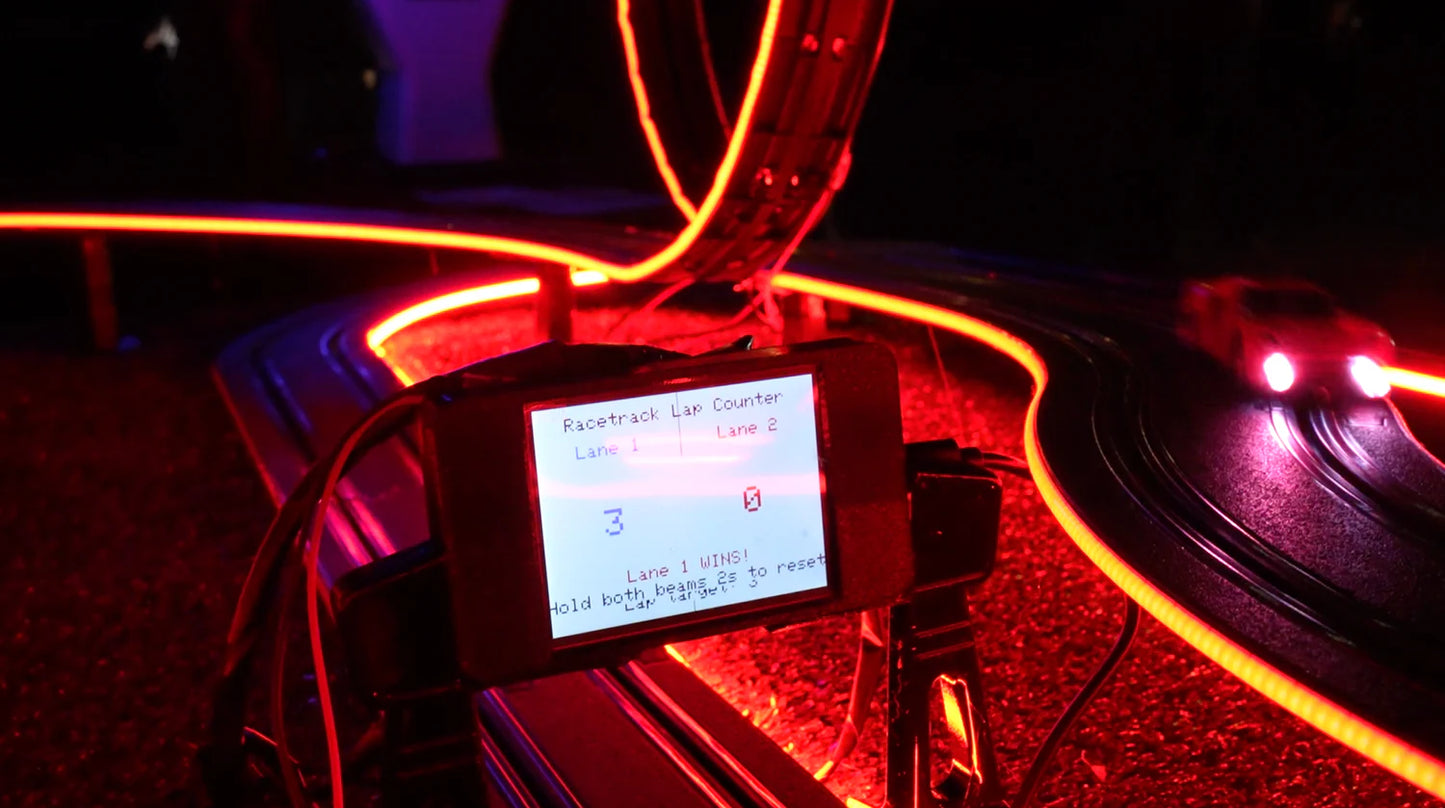 Bicycle Powered Slot Cars by Pedal Power Generator