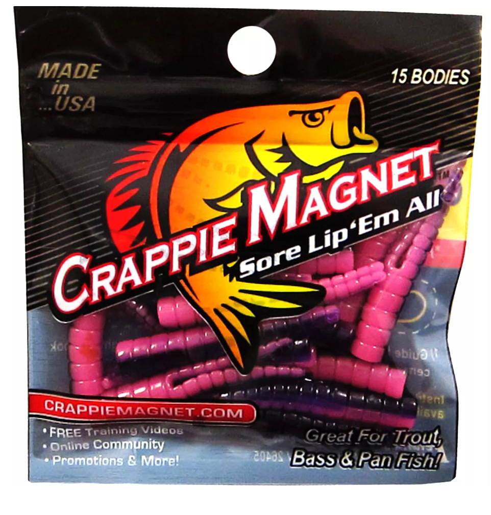 Crappie Magnet 15 pc lures