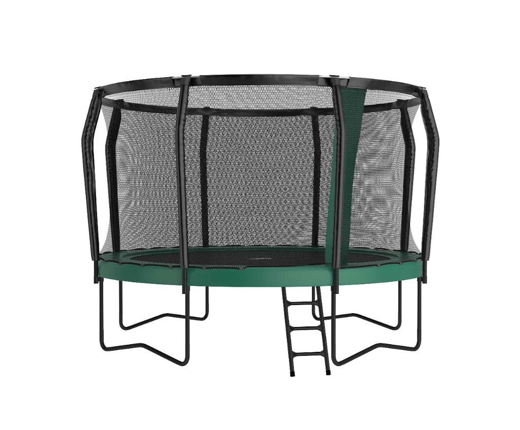 10ft Round Akrobat Orbit Pro Above Ground Trampoline