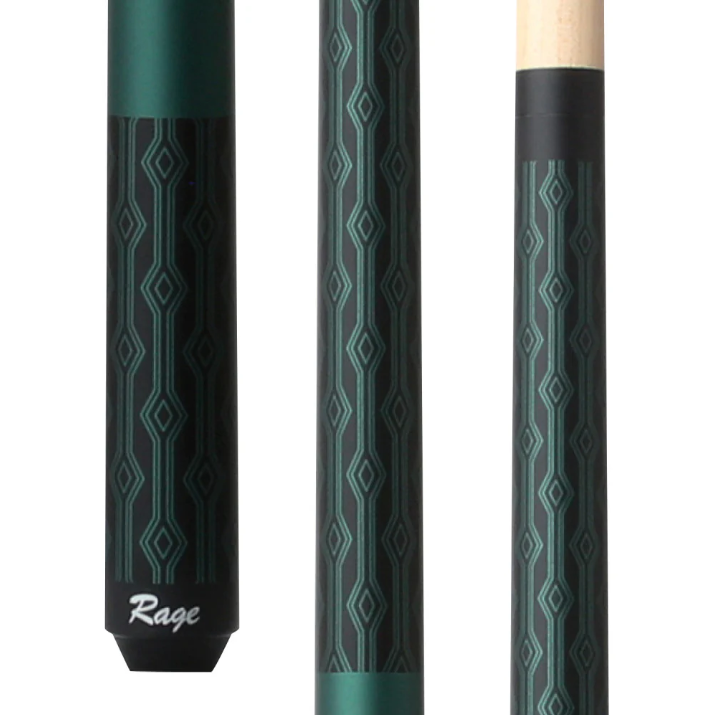 Rage Pattern Print Matte Wrapless Cue
