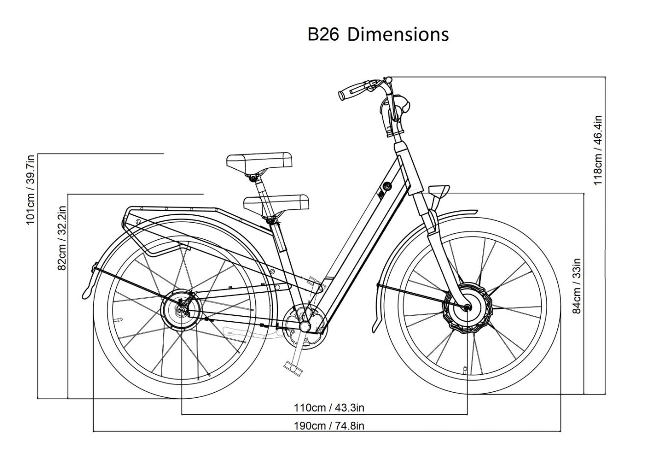 Bagi Bike B26 Rocky TRX Electric Bike