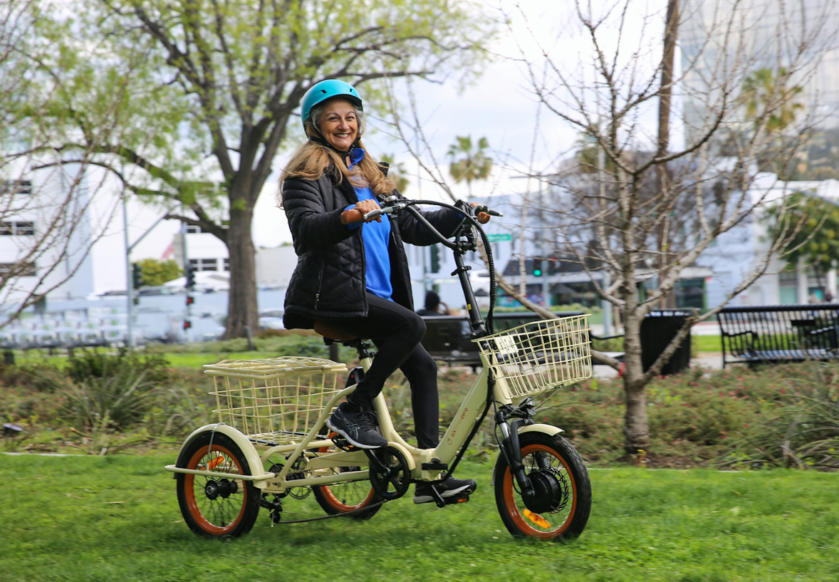 Six Three Zero EZ Transit 20" Folding Electric Trike