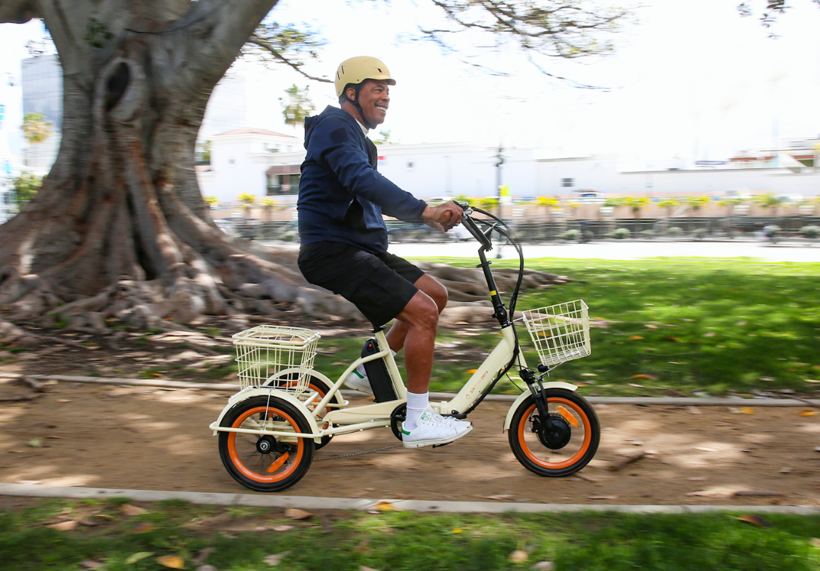Six Three Zero EZ Transit 20" Folding Electric Trike