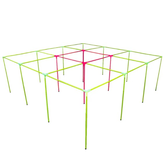 9 Square in the Air: Neon Game - Portable