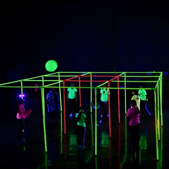 9 Square in the Air: Neon Game - Portable