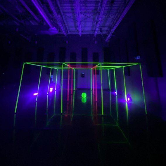 9 Square in the Air: Neon Game - Portable