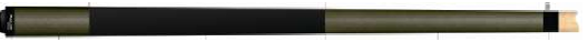 Xcel Colorful Cue with Matte Black Wrap