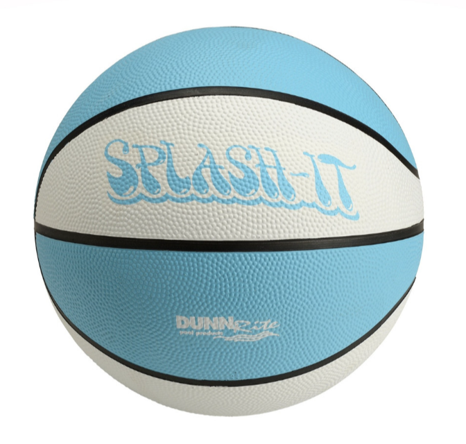 Dunn Rite Splash & Slam Clear Pool Basketball Hoop Set