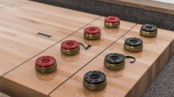 Plank & Hide Isaac Shuffleboard Table