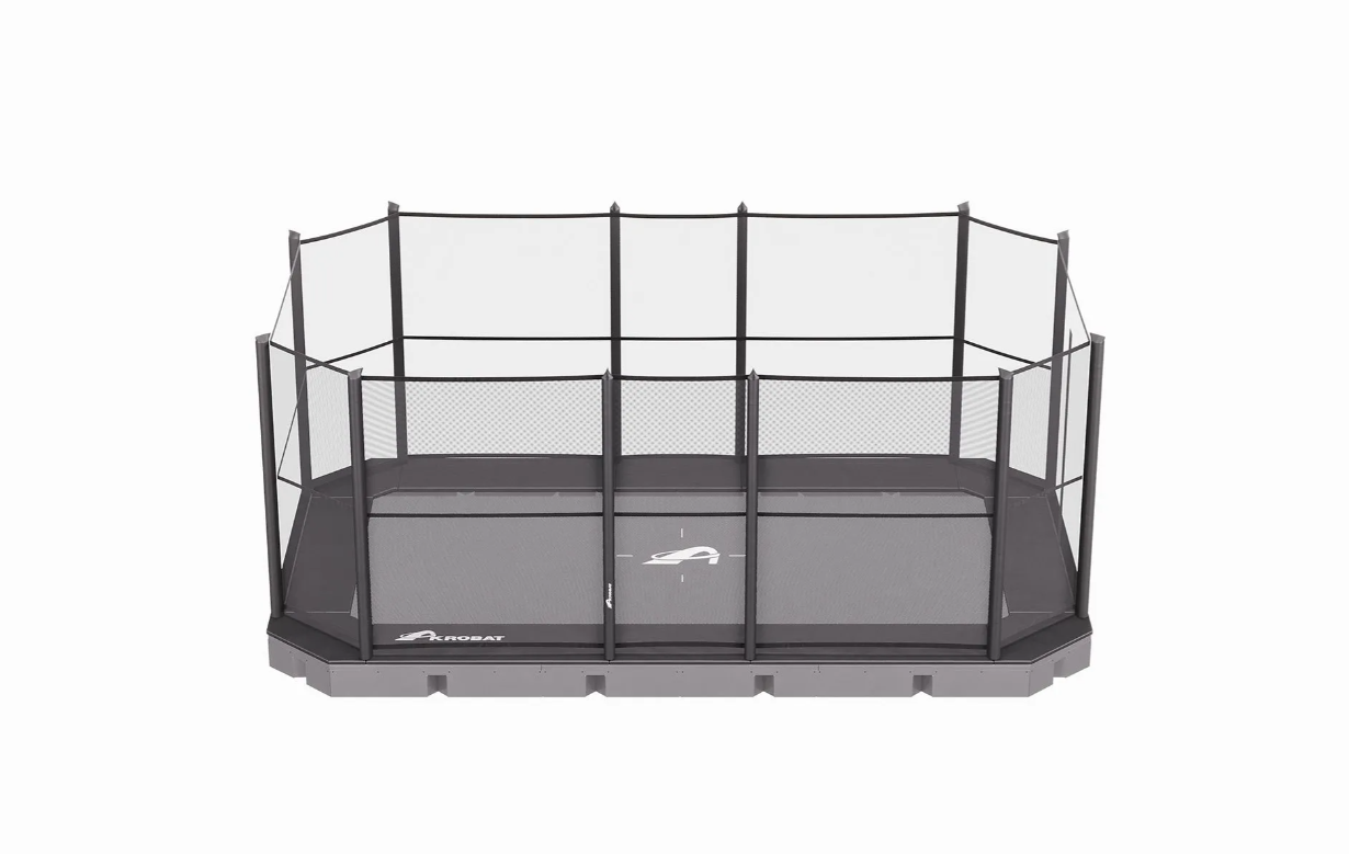 17ft x 10ft Akrobat Plus In-Ground Trampoline