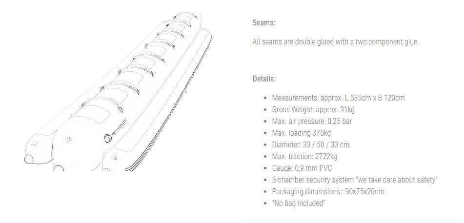 SPINERA Professional™ Multi-Rider Banana Towable Tube