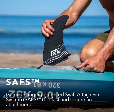 Aqua Marina Beast Advanced All-Around Paddleboard 10'6" with Carbon/Fiberglass Hybrid Paddle
