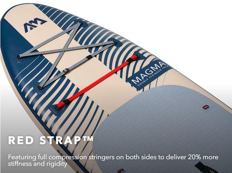 Aqua Marina Magma Advanced All-Around Paddleboard 11'2" with Carbon/Fiberglass Hybrid Paddle