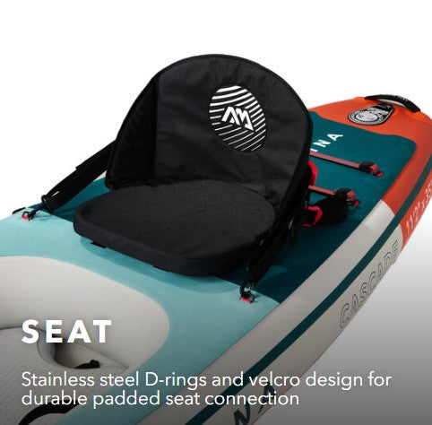 Aqua Marina Cascade Inflatable SUP-Kayak with 2-in-1 DUAL-TECH Paddle.