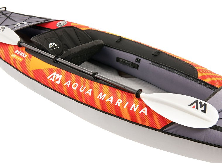 Aqua Marina Memba Touring Inflatable Kayak - 2 Person with Paddles
