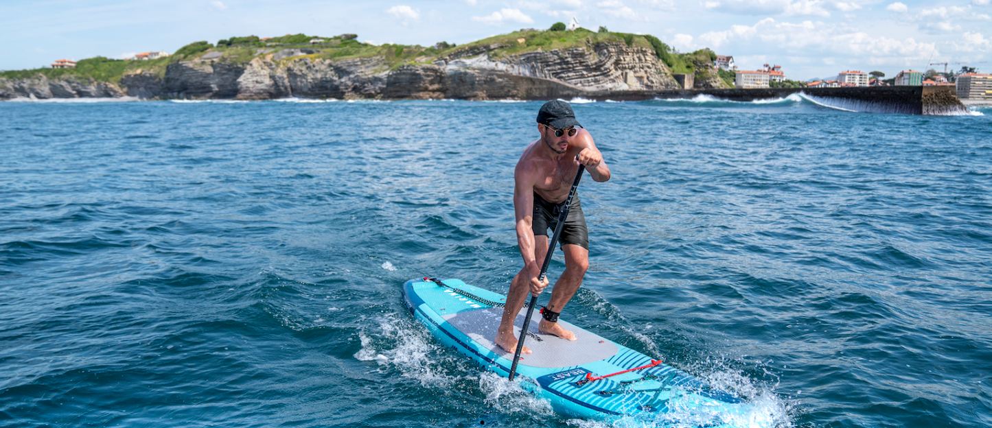 Aqua Marina Beast Advanced All-Around Paddleboard 10'6" with Carbon/Fiberglass Hybrid Paddle