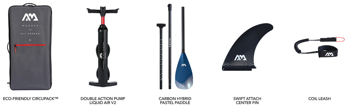 Aqua Marina Magma Advanced All-Around Paddleboard 11'2" with Carbon/Fiberglass Hybrid Paddle