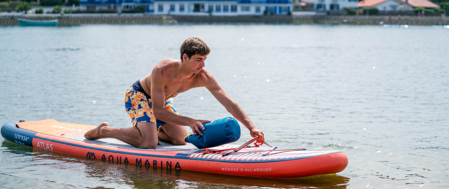 Aqua Marina Atlas Advanced All-Around Paddleboard 12'0" with Carbon/Fiberglass Hybrid Paddle