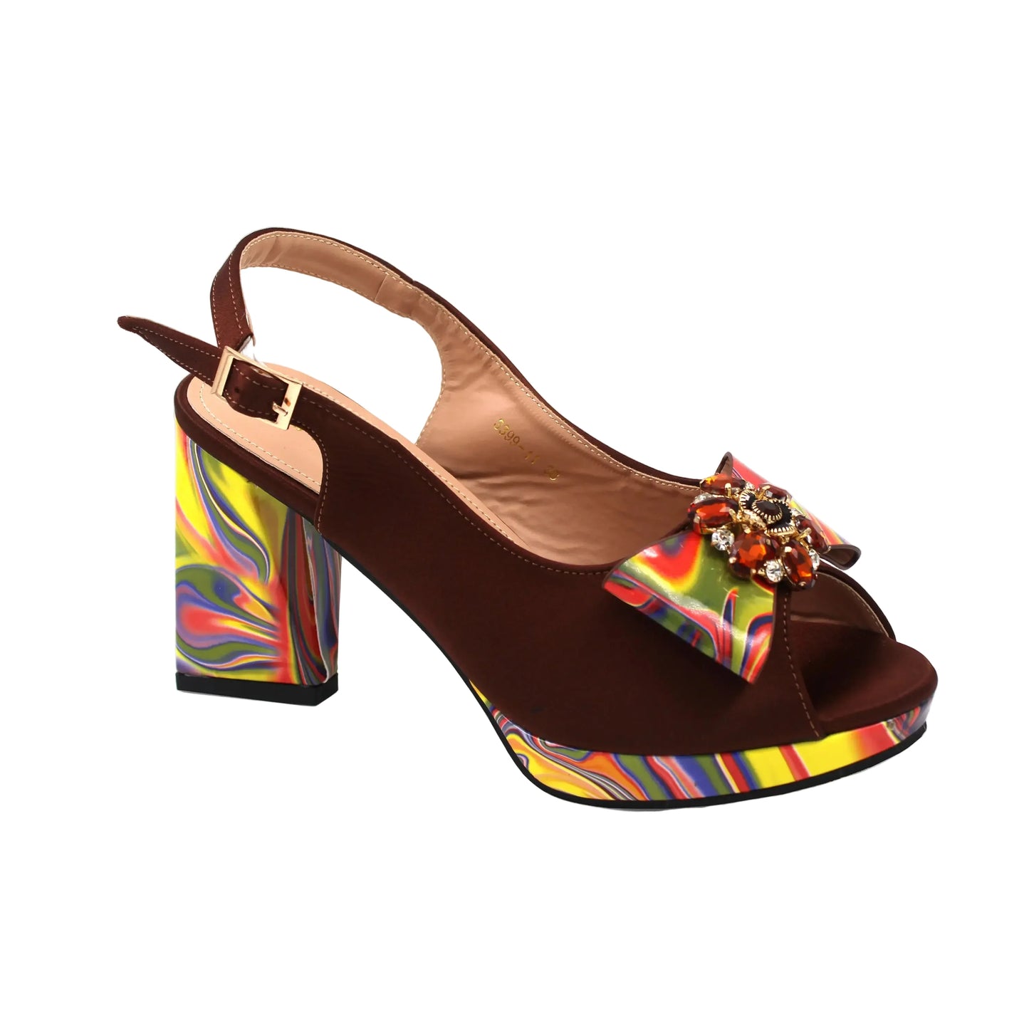 Italian Design Shoes Matching Bag Set BGT543