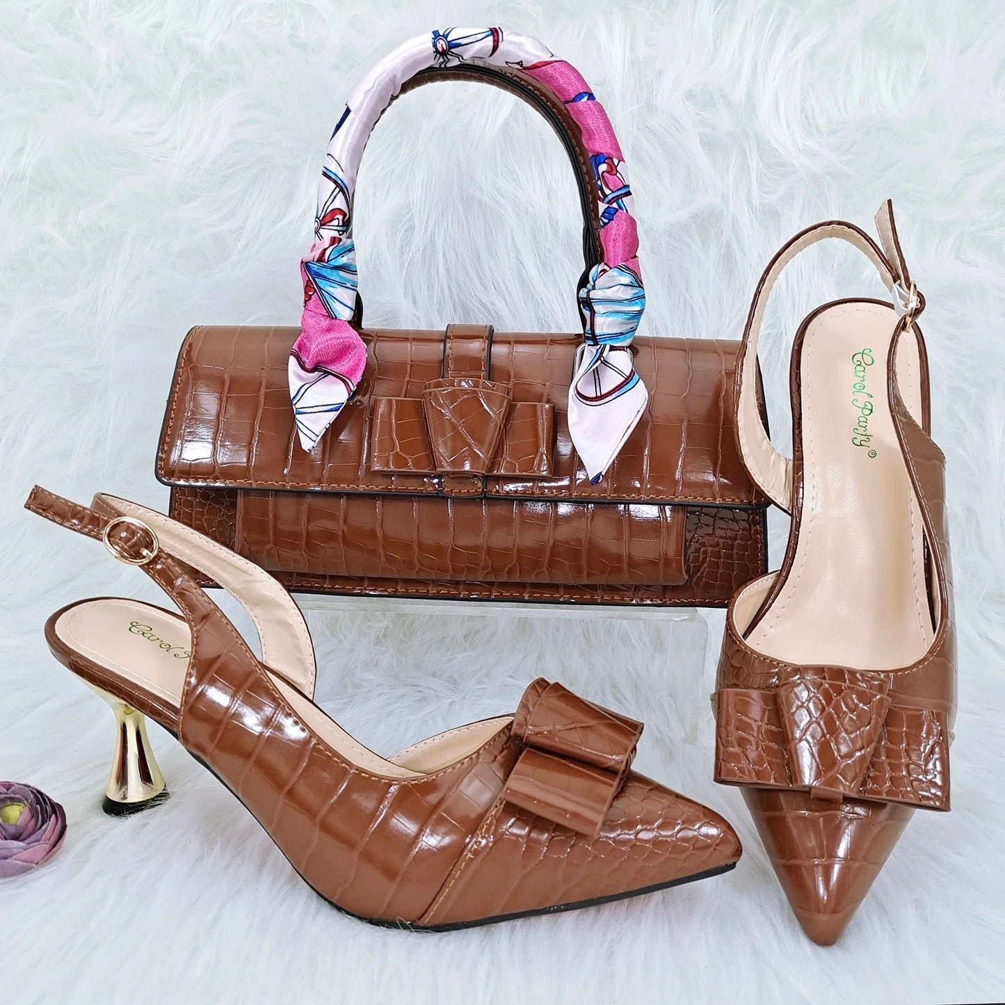 New Matching Women Shoe and Bag Set HFG1-16