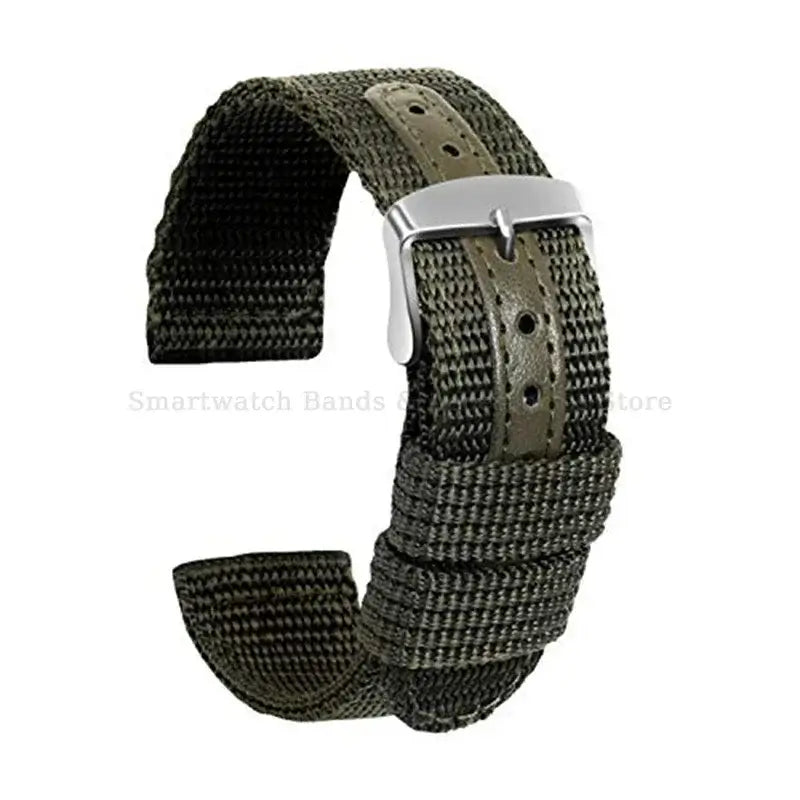 Ticwatch Nylon and Leather Band Eco-Friendly Stylish Design