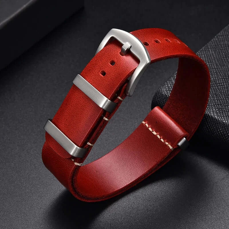 Huawei Leather Watch Band - Premium Classic Design