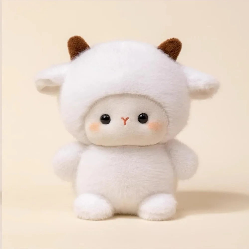 Cute 16cm Plush Companion Doll Capybara Elephant Stuffed Animal Pillow Plush Bear Animal Plush Toy Sleeping Gift