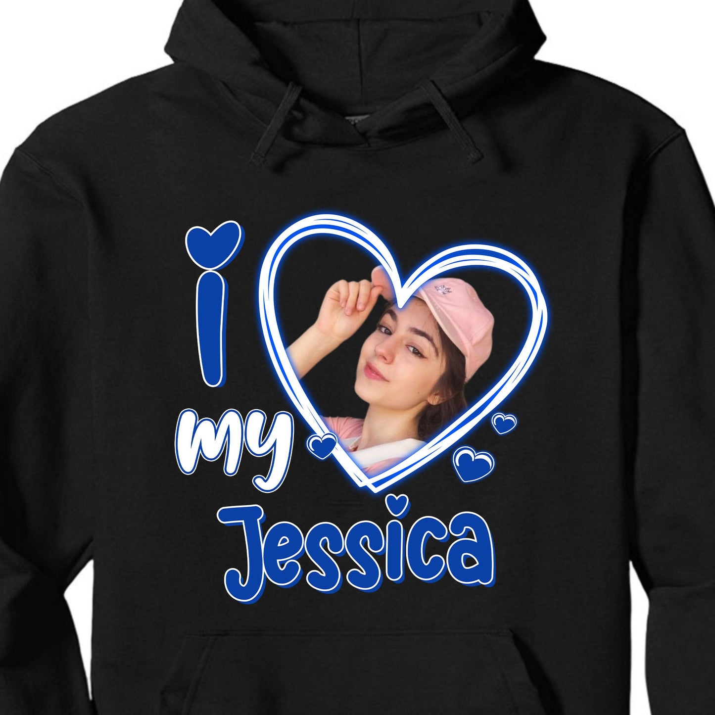 I Love My Girlfriend Boyfriend - Personalized Custom Photo Couple Shirt - Gift For Couple, Valentines Day C877