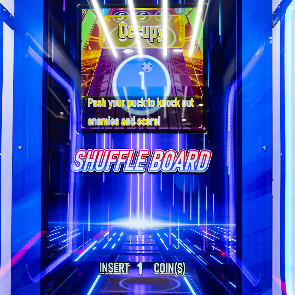 Shuffleboard 3-in-1 Arcade Game by Benchmark Games