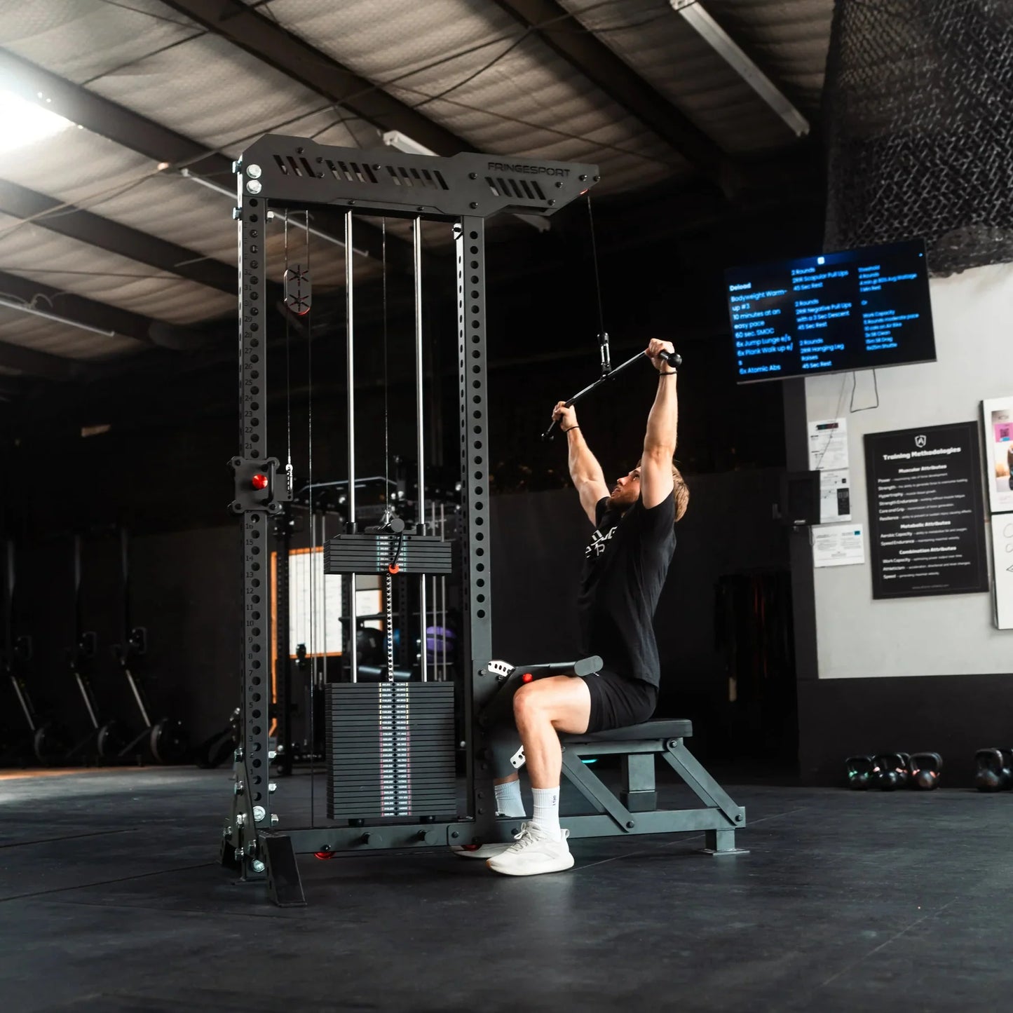 Fringe Sport The Walrus: Single Tower Low Row & Lat Pulldown