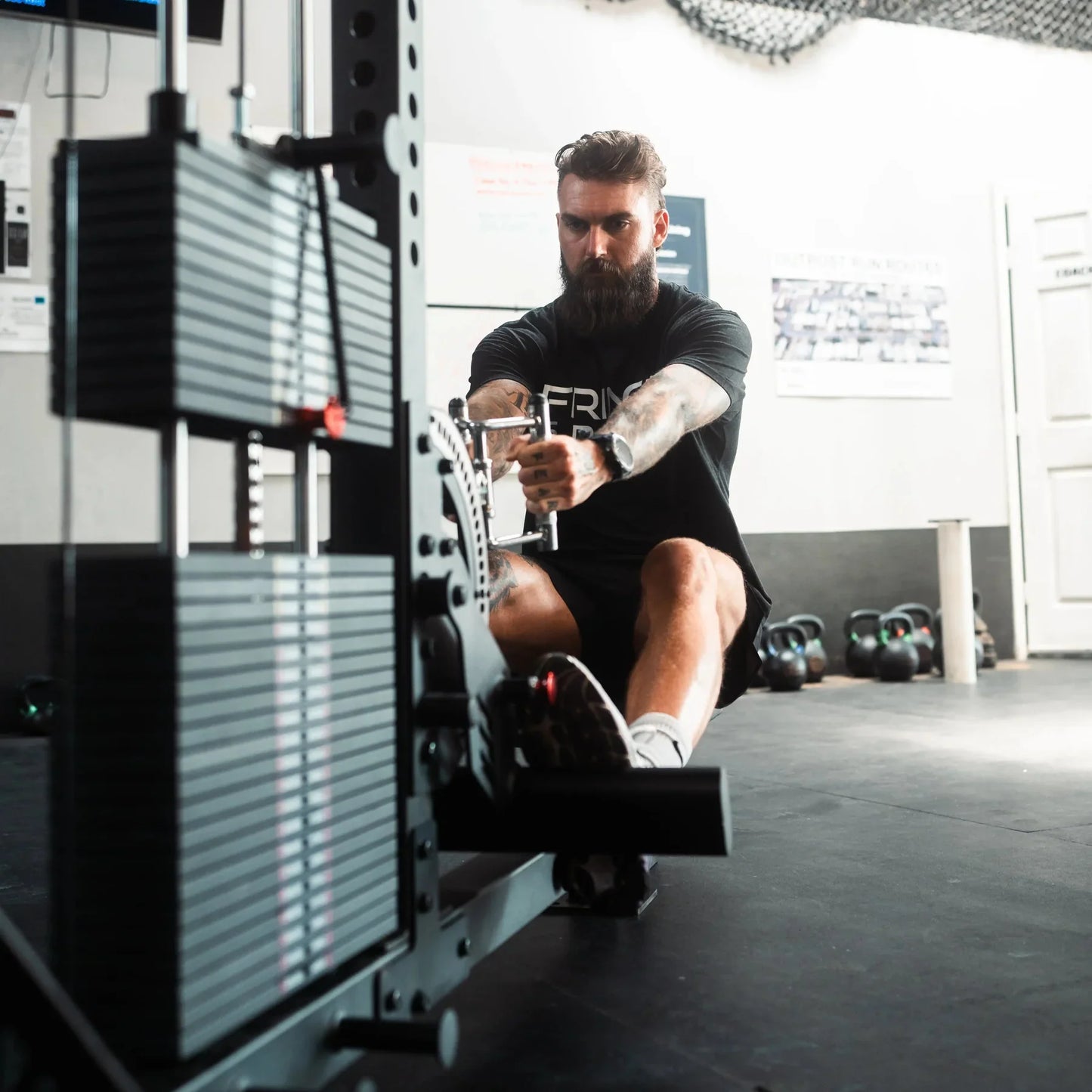 Fringe Sport The Walrus: Single Tower Low Row & Lat Pulldown
