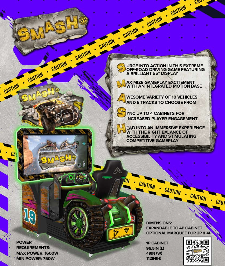 LAI Games Smash DXMotion Arcade Game