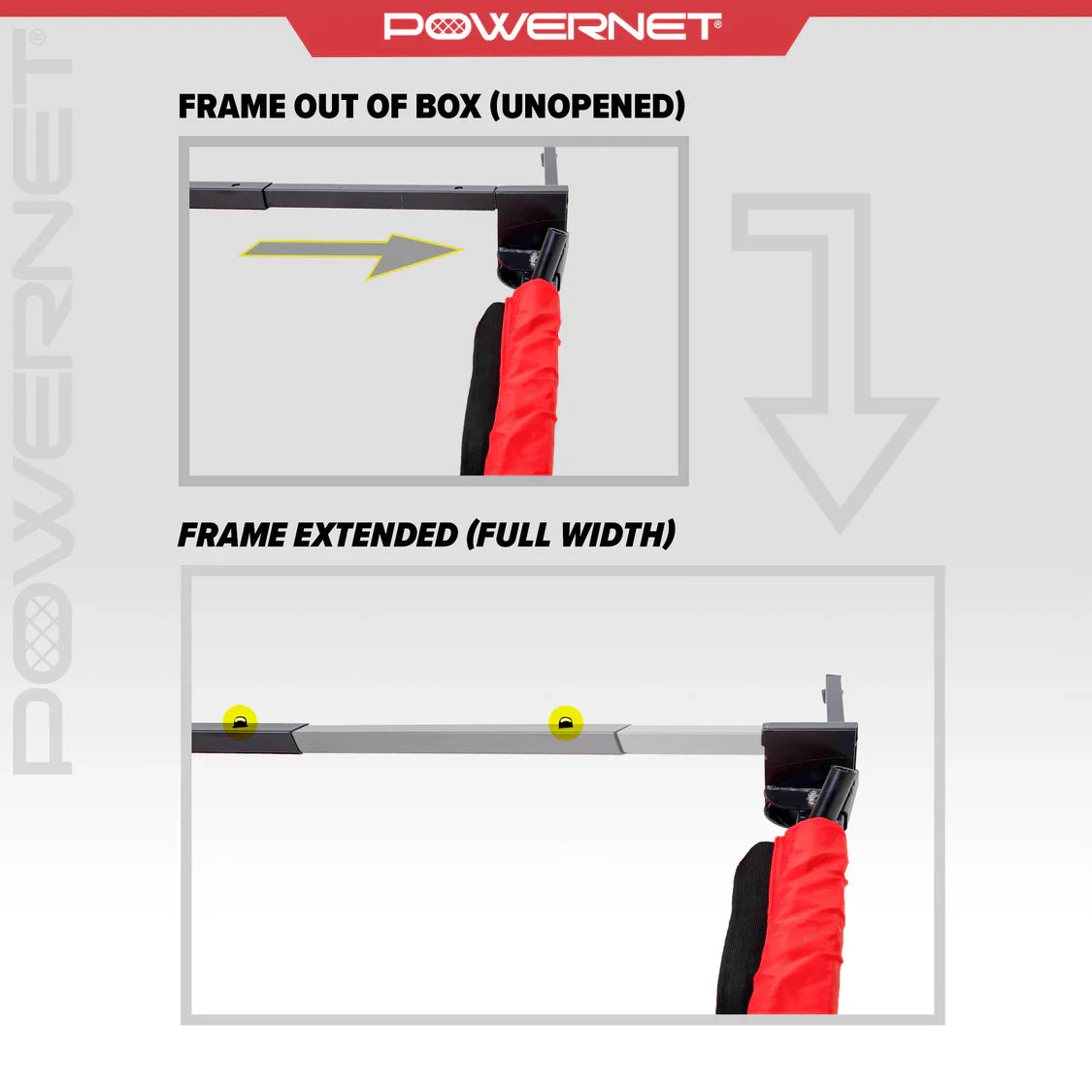 Powernet Portable 21x7 FT Soccer Goal