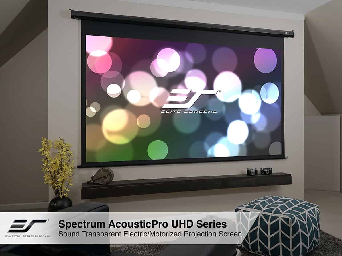Elite Screens Spectrum AcousticPro UHD Series Projector Screen