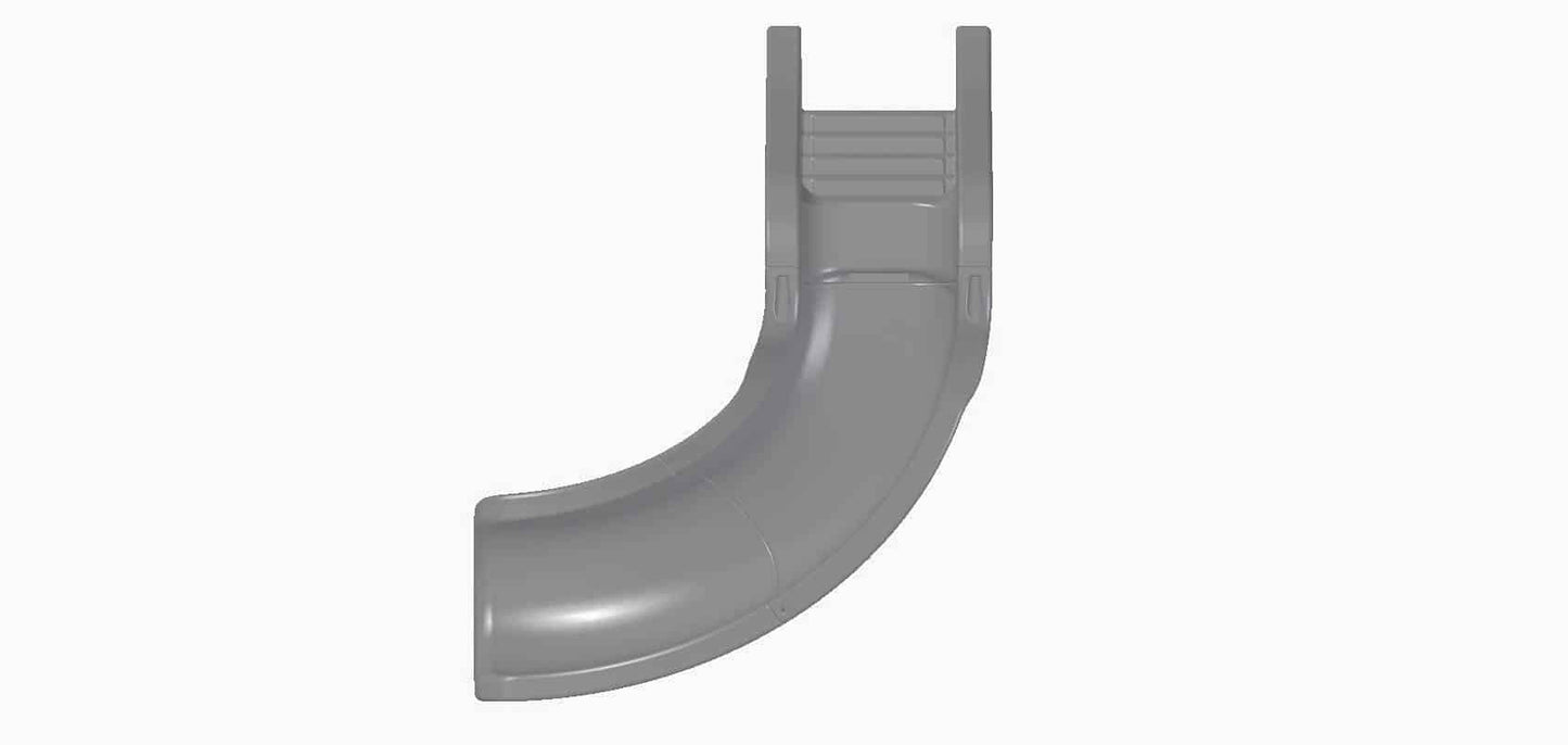 Splash Curved Pool Slide - Global Pool Products