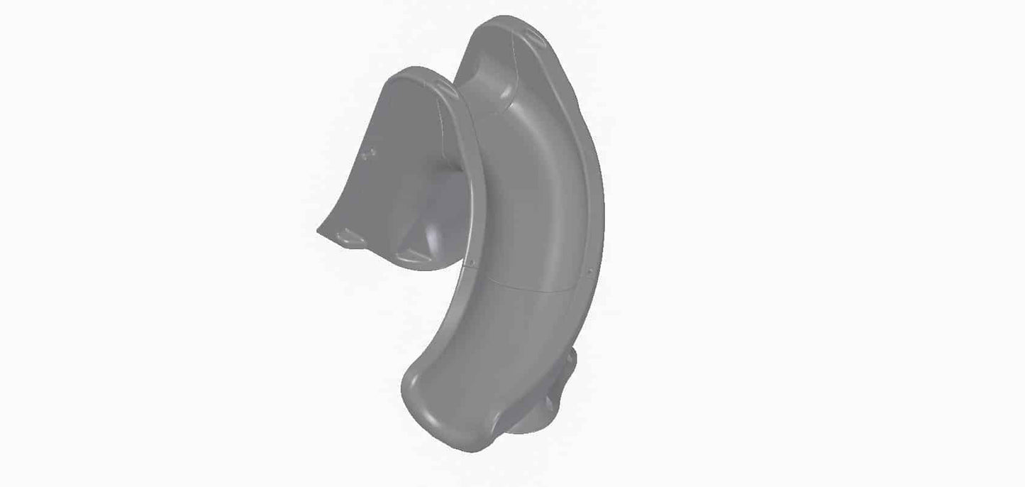 Splash Curved Pool Slide - Global Pool Products