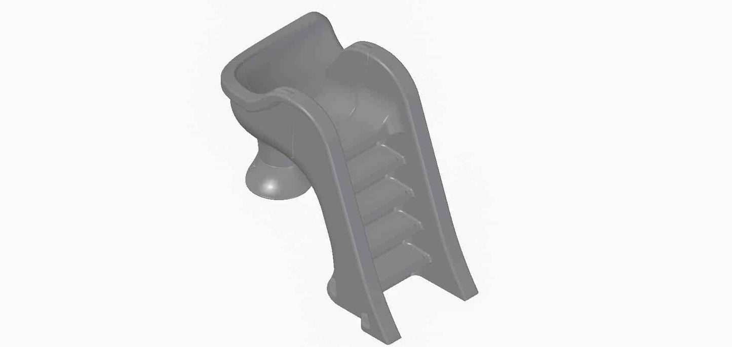 Splash Curved Pool Slide - Global Pool Products