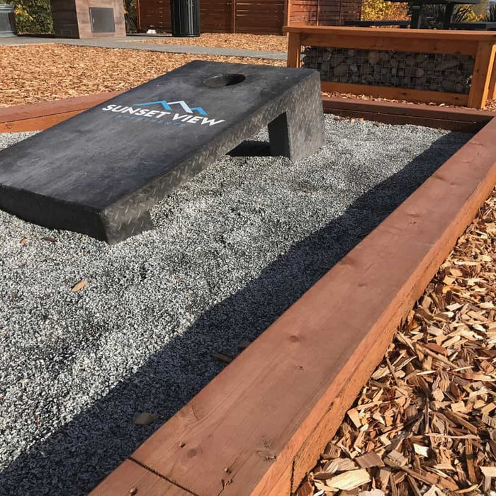 Stone Age Concrete Outdoor Cornhole Boards