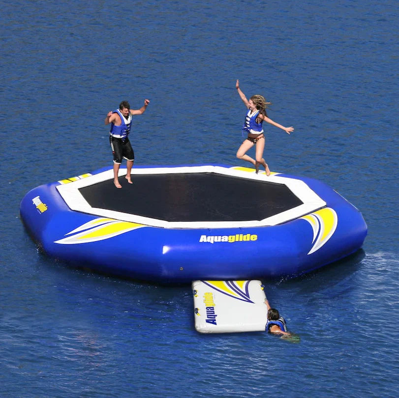 Aquaglide Supertramp 23 Water Trampoline (Includes Swimstep)