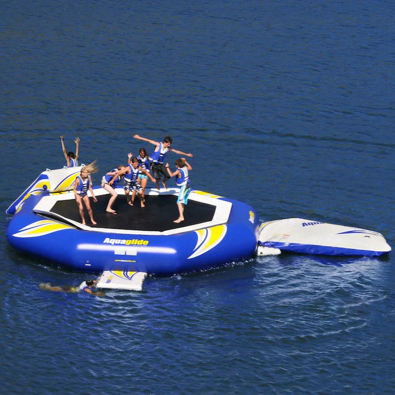 Aquaglide Supertramp 23 Water Trampoline (Includes Swimstep)