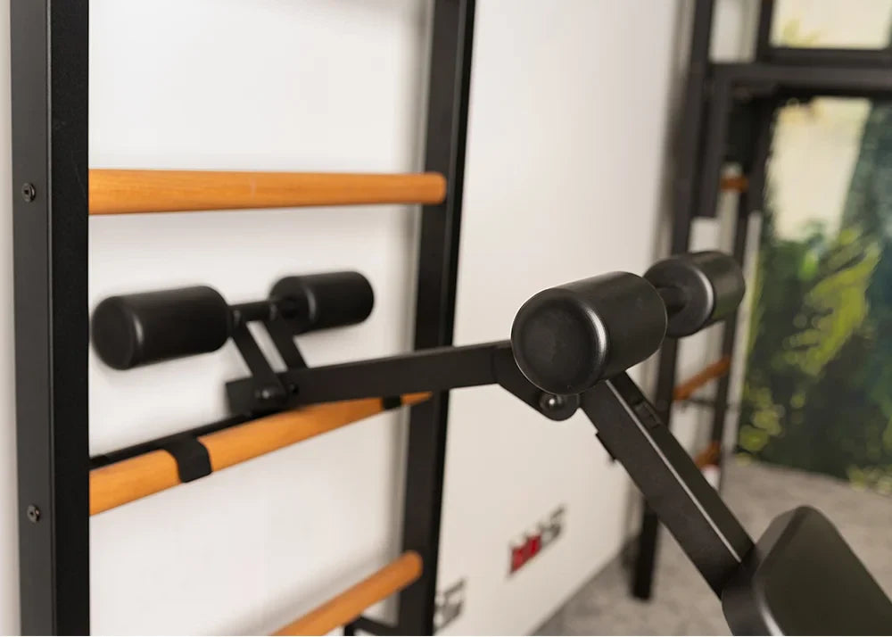 BenchK 223 Gymnastic Wall Bars, Pull-Up Bar, and Workout Bench