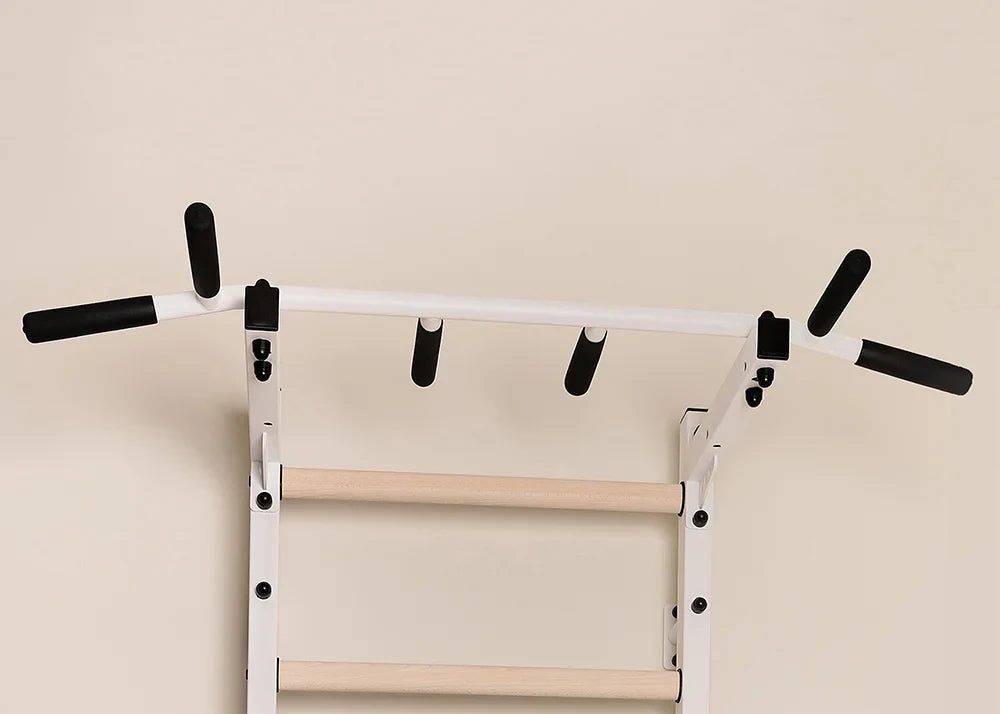 BenchK 221 Gymnastic Wall Bars with Ring and Swing Accessories