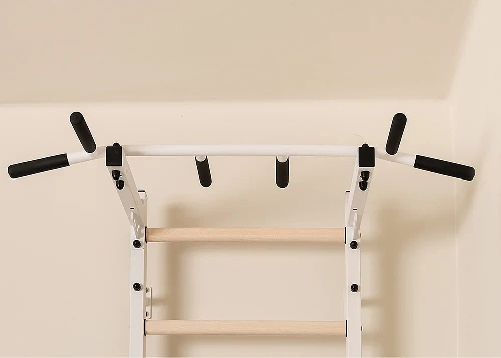 BenchK 221 Gymnastic Wall Bars with Ring and Swing Accessories