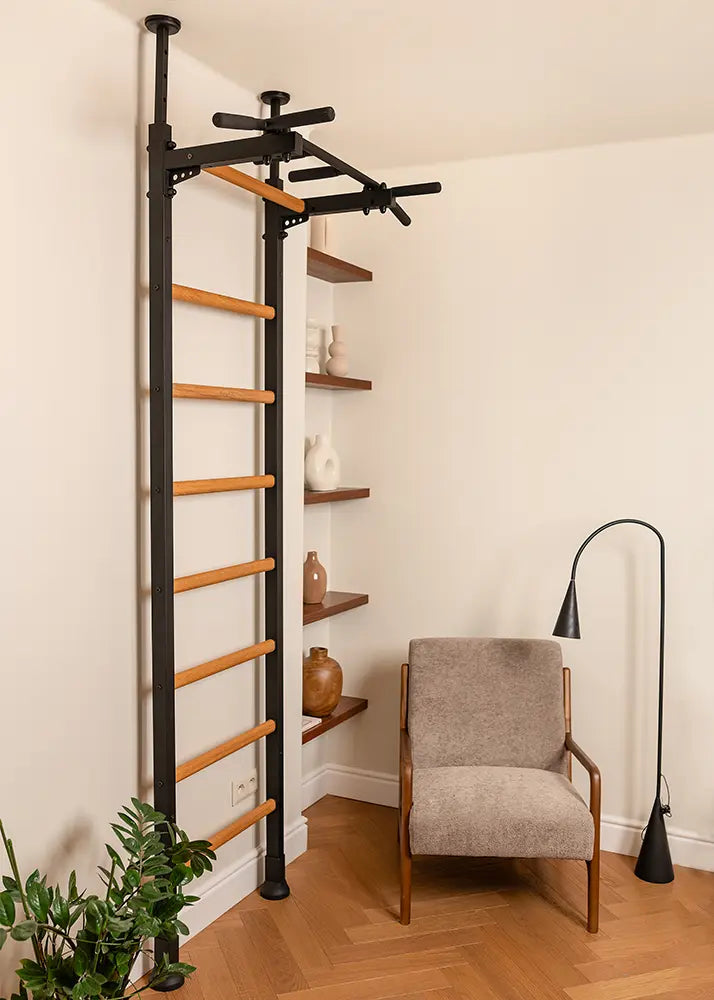BenchK 521 Gymnastics Wall Bars - Wall Mounted Ladder