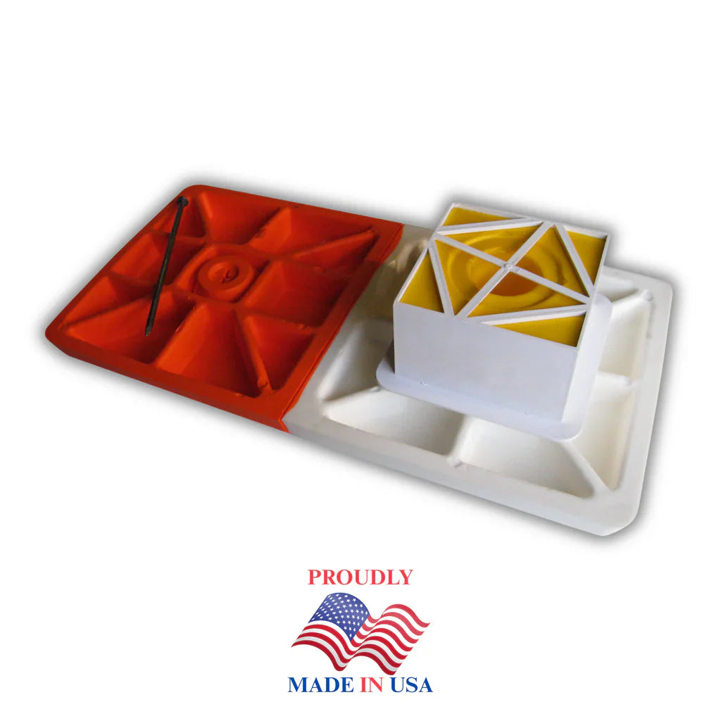 Soft Touch Set of 15" Premium Base Covers Including Double First Base and All Necessary Hardware