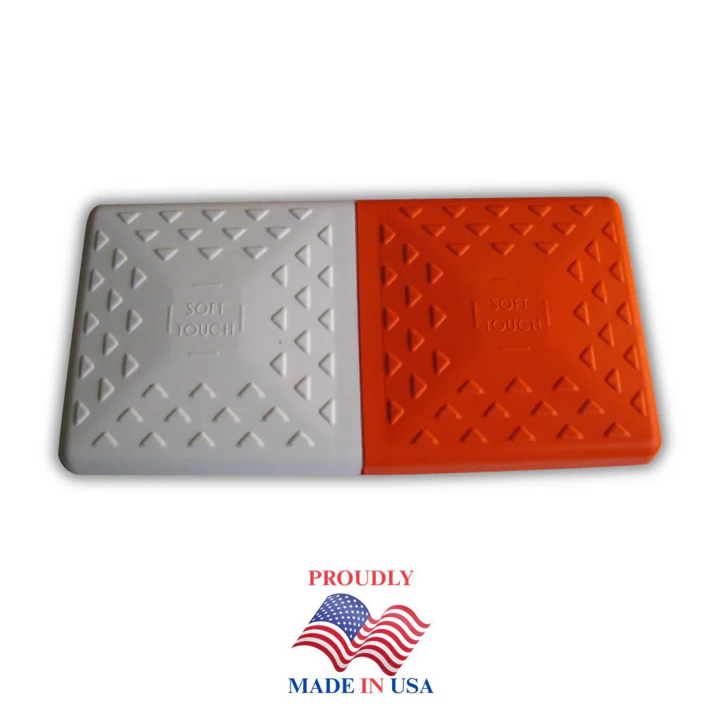 Soft Touch Set of 15" Premium Base Covers Including Double First Base and All Necessary Hardware