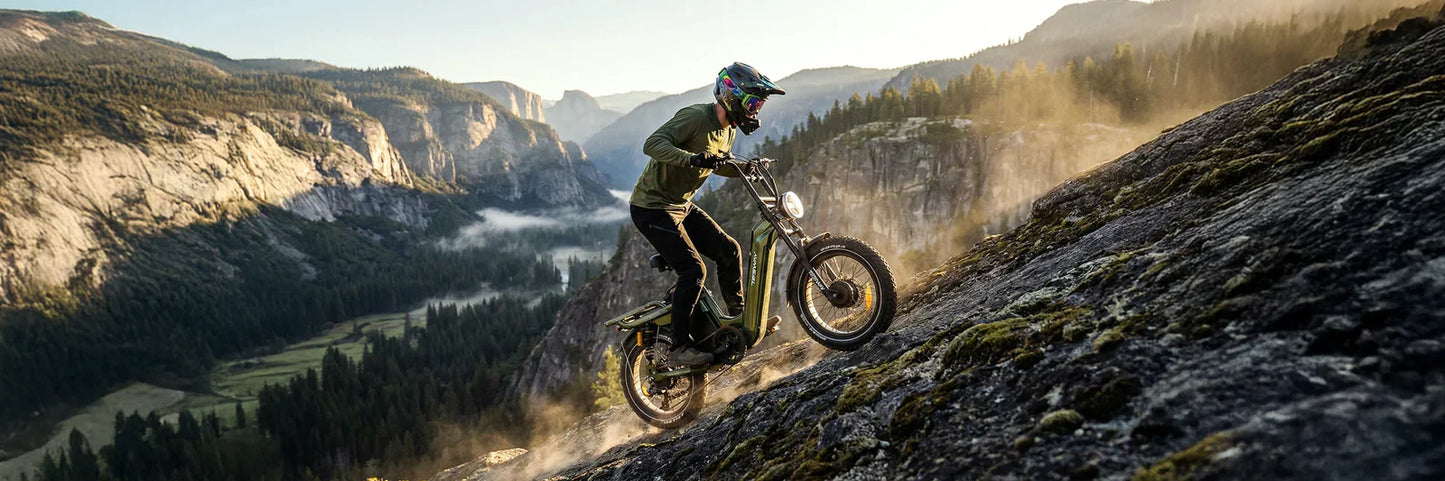 **PREORDER** Tesway X5 AWD Step-Thru Electric Bike 3600W Dual Motor
