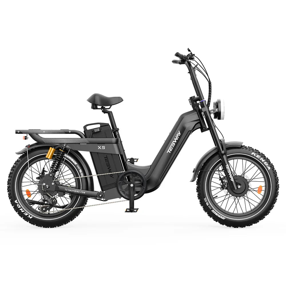 **PREORDER** Tesway X5 AWD Step-Thru Electric Bike 3600W Dual Motor
