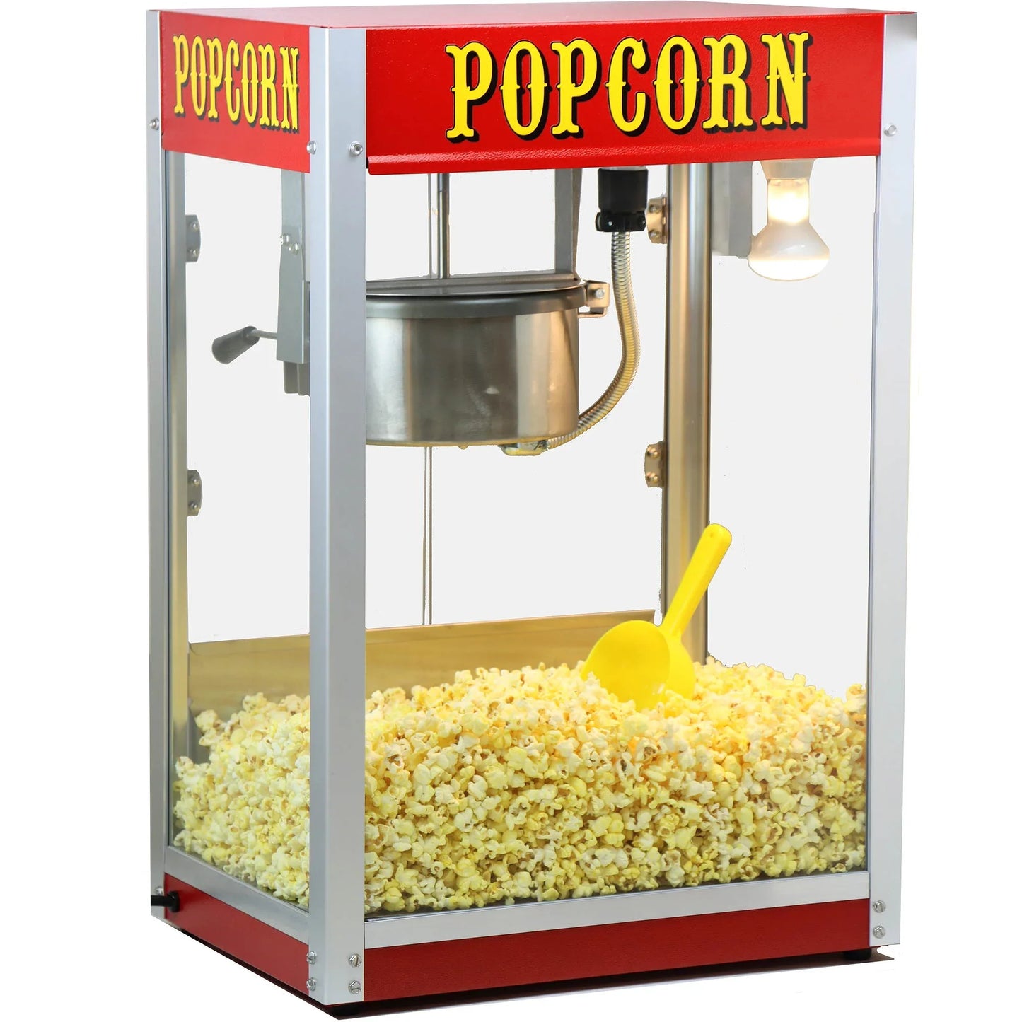 Theater Pop 4-12 Ounce Popcorn Machine with Cart by Paragon Concessions